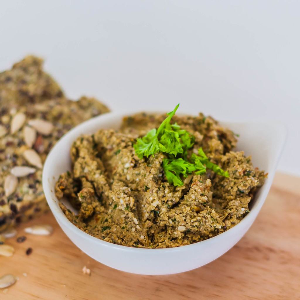 Sunflower Seed and Sun dried Tomato Pâté