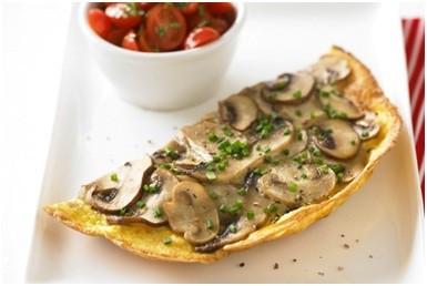 Mixed Mushroom Omelette