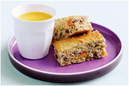Breakfast Bars - contain wheat and dairy