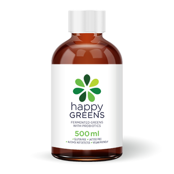 Happy Greens 500ml + Happy Turmeric 500ml + Happy Hormones Capsules 240